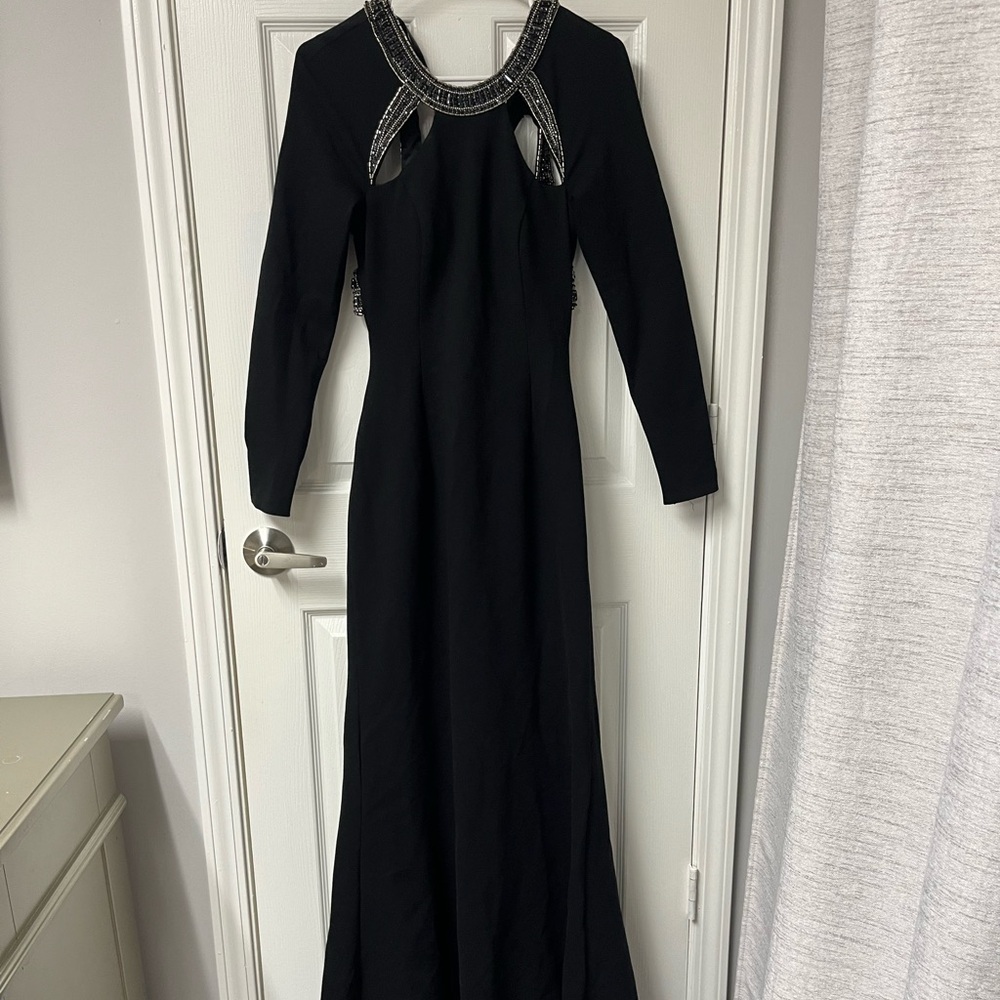 Elegant Black Evening Gown
